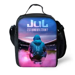 Jul c'est pas des lol Kind isoliert große Kapazität Tasche für Jungen Mädchen Student im Freien Picknick wieder verwendbare thermische Kühler Lunchbox