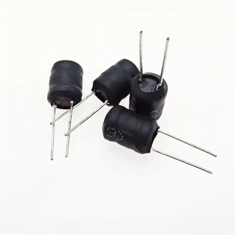 10 Uds inductor tipo I 8*10-1MH2.2MH3.3MH10MH inductor enchufable