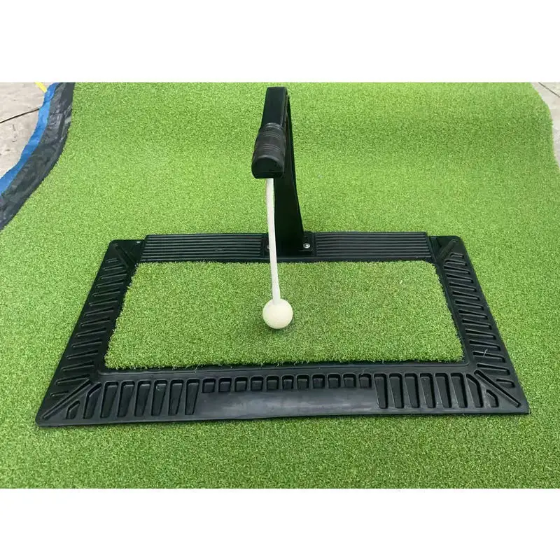 Golf swing practitioner, ranging practitioner electronics
