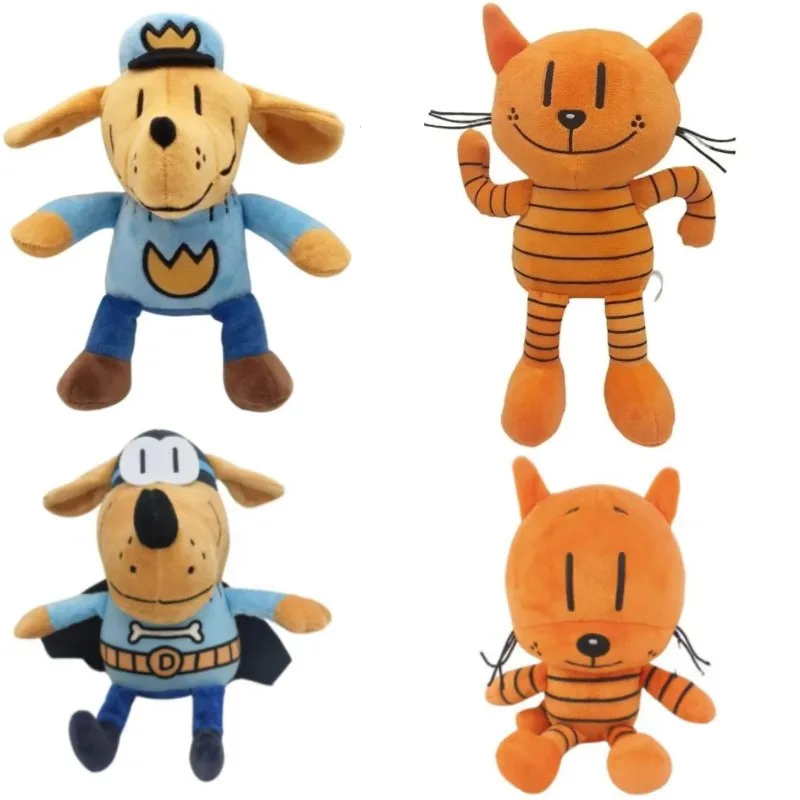 Perro hombre juguete de peluche Petey gato Animal relleno muñeca suave figura de dibujos animados para niños niñas niños cumpleaños regalo de Navidad