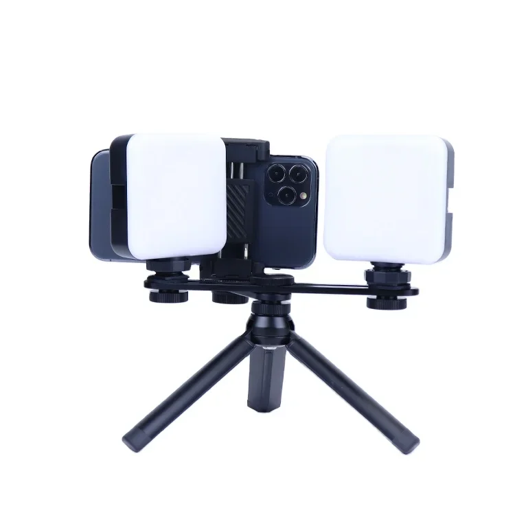 

Bluetooth High Brightness Photo Fill Light Smartphone Camera Video LED Lighting Lamp Kit