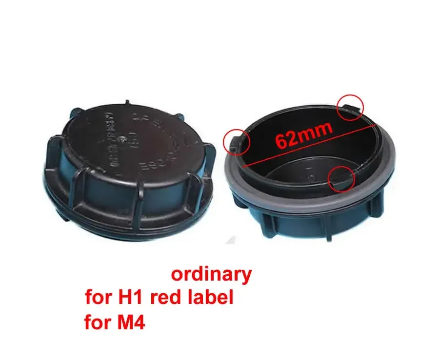 For Great Wall Hover Haval H1 M4 Headlight Bulb Dust Cover Waterproof Dustproof Lengthened Headlamp Rear Shell Seal Cap 62mm