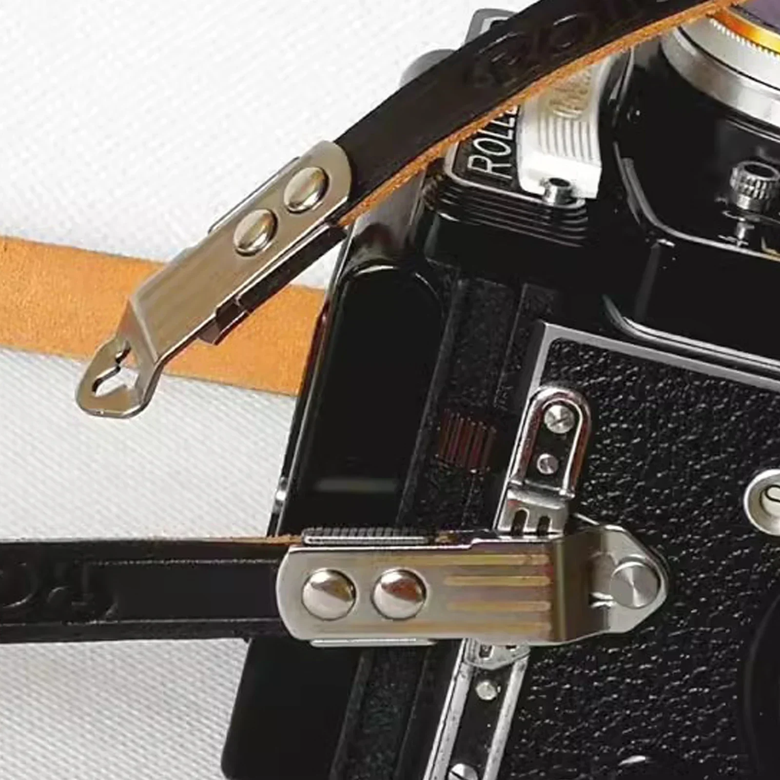 Camera Strap for Luliked Strap 75/3.5 MX EVS Double Reverse Rolleicord VB Exquisite Retro Style