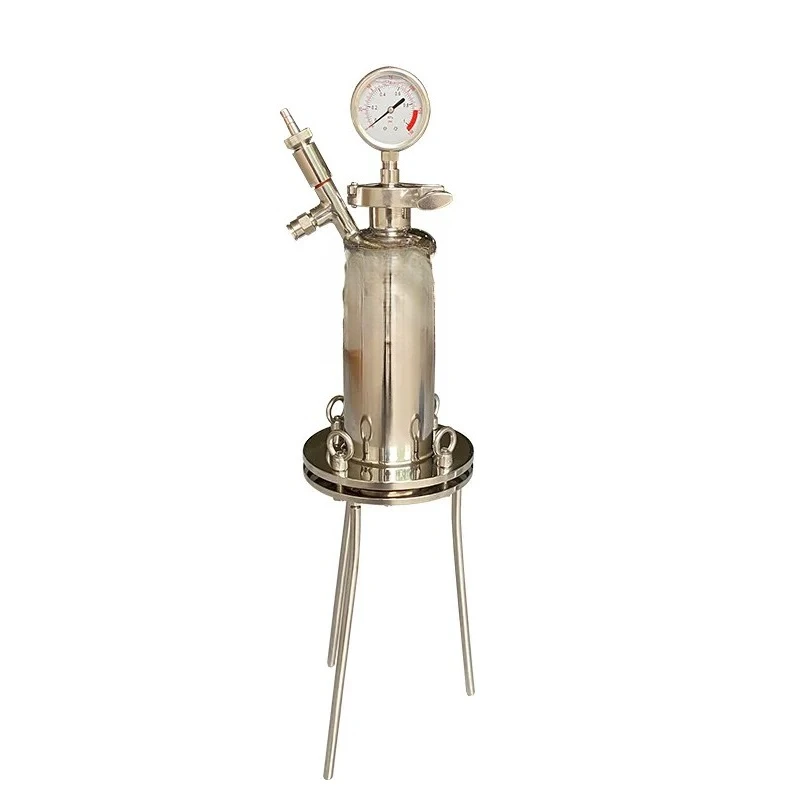 

1 liter 316L positive and negative pressure filter, laboratory filtration and analysis experimental equipment acid and alkali