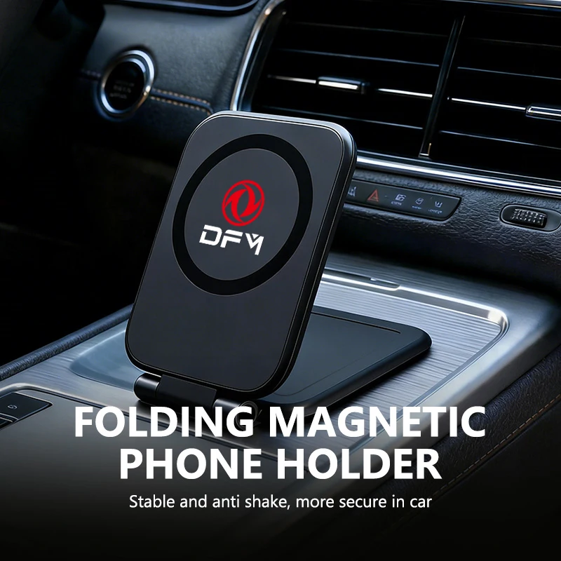 Foldable Magnetic Car Phone Holder Air Vent Dashboard Mount Universal Stand For Dongfeng Motor DFM Aeolus ax3 k01 Ax5 580 h30