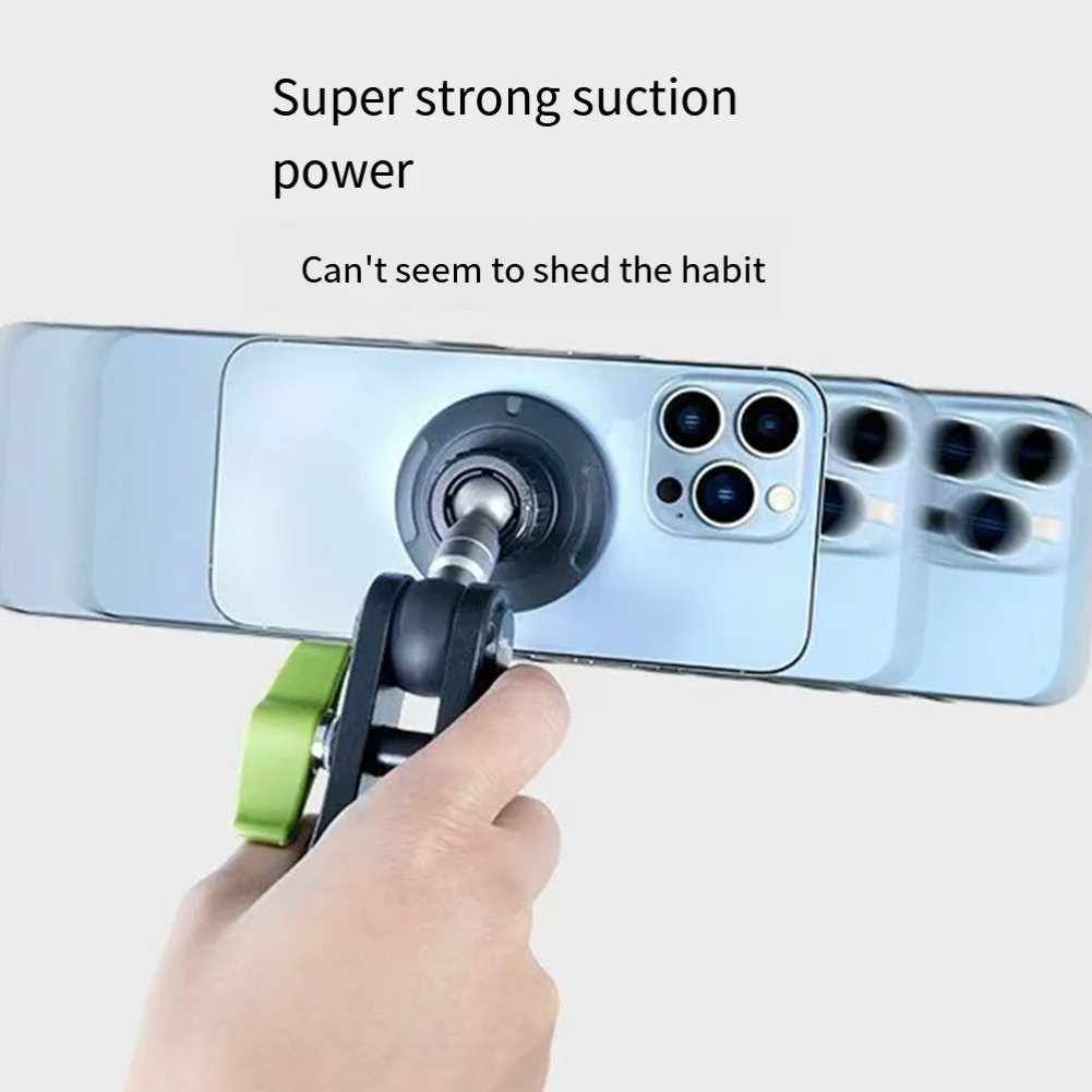 360° Adjustable Magnetic Phone Holder For Car Strong Suction Cup Mount Basic Phone Holders Accessories