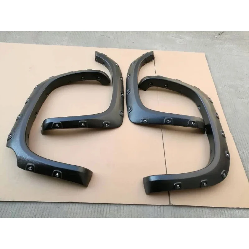 High Quality Car Exterior Wheel Eyebrow Fender Flare Trim Fit 2014-2020 Full Size Pickup Truck Mod Accessories