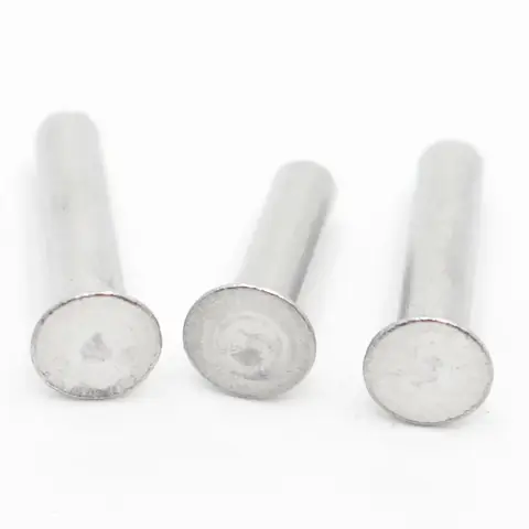 M2 M2.5 M3 M4 M5 M6 M8 Countersunk Head Rivets Aluminum Solid Rivet GB869