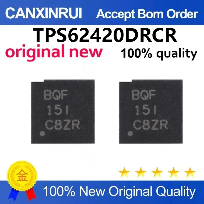 （5pcs-100pcs）Brand new original TPS62420DRCR package SON-10 silk screen BQF switch regulator IC