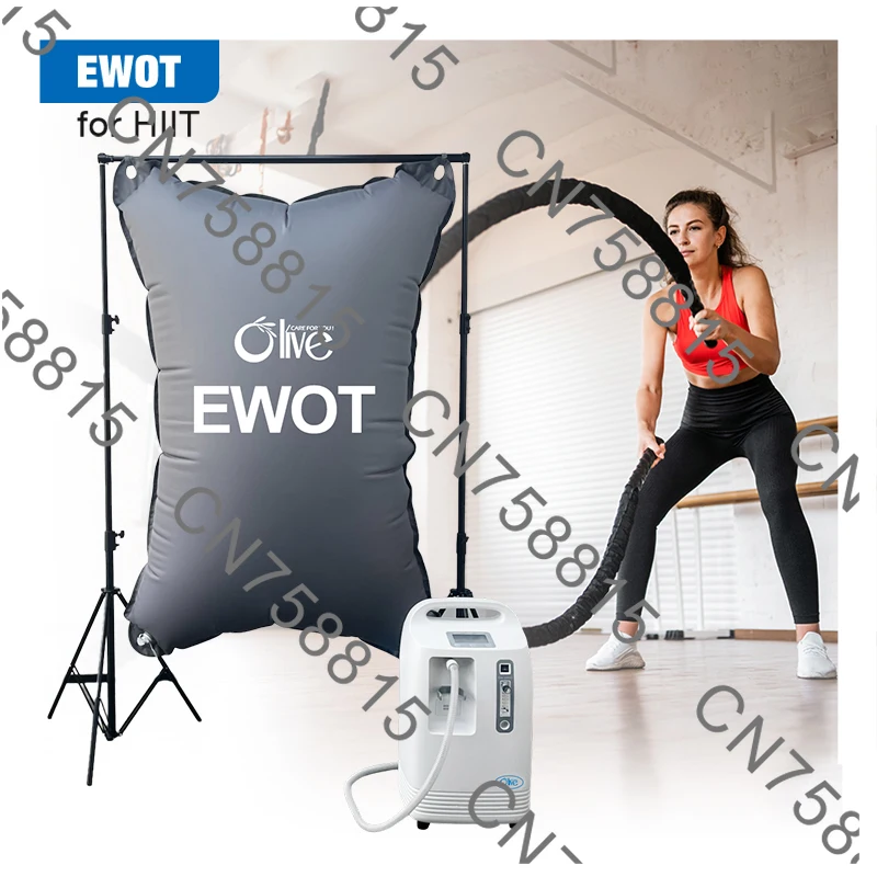 

Olive HIIT IHHT Training EWOT Training System 96% Oxygene Therapy EWOT 10l Oxygene Concentrator 1000 liter fluid storage bag