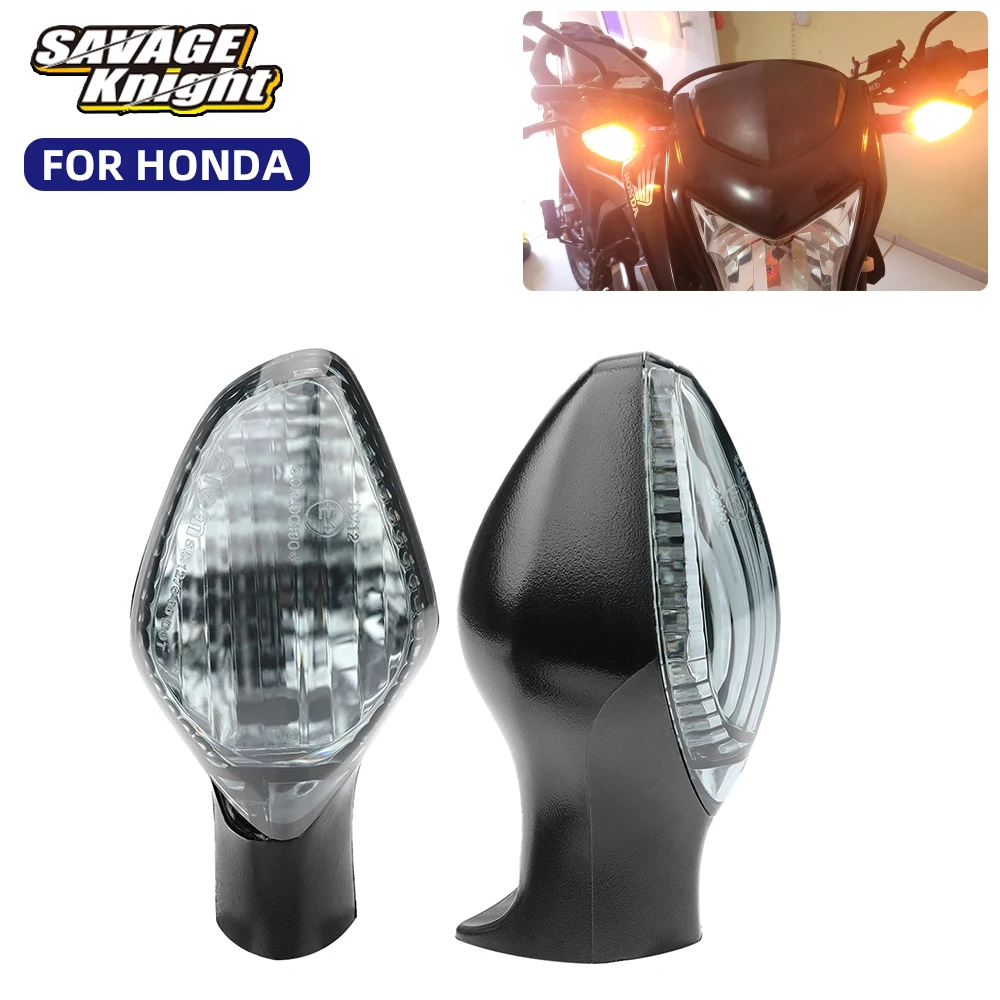 

NC700 NC750 Smoke Turn Signal Lens Cover E4 Emark Light Shell for Honda CB400F CB400X CB500F CB500X CBR 400R 500R 650F MSX125