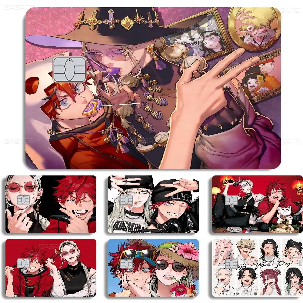 COOL Manga Comic G-Gokurakugai Anmie Sticker Film Skin Cover für Kreditkarte Debit Bankkarte Front