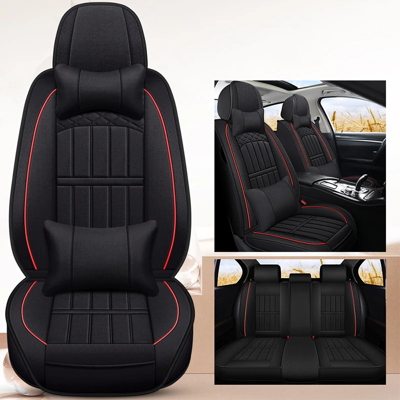 

Breathable Car Seat Covers For Kia Stonic Stinger K5 Picanto Soul Honda Fit Civic City CRV Auto Interior Accessories Universal