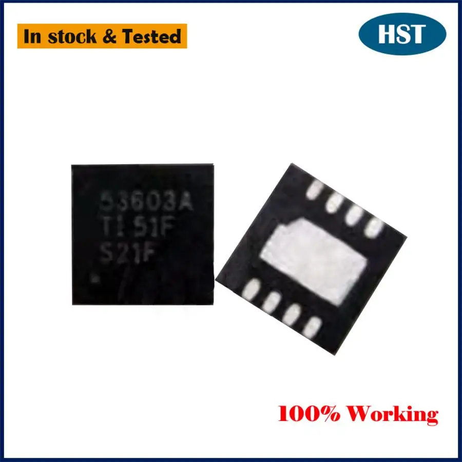 10PCS/LOT New Original TPS53603ADRGR TPS53603A 53603A QFN8 Drive Chip IC Chipset