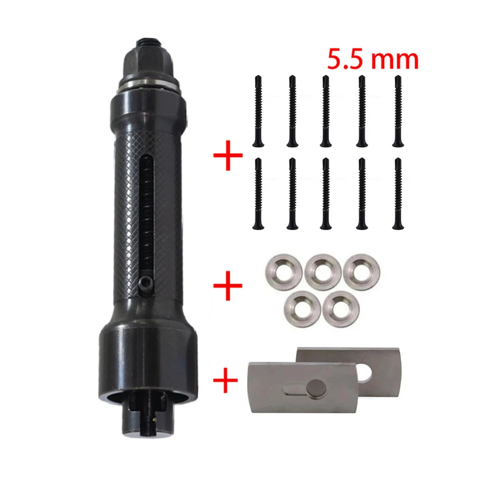 CHKJ Lock Cylinder Lock Core Repair Tool Nail Puller Lock Core Removal Tool Stainless Steel Nail Puller Screw Cylinder Extractor