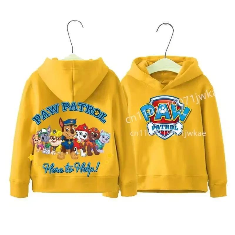 PAW Patrol – Kapuzenpullover mit Vorder- und Rückseitenmuster für Kinder, Kleinkinder, Jungen und Mädchen, lässiger Pullover, weiches und bequemes Oberteil. – Detail 5