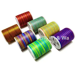 BR Wi&Wa NCP Wrapping Thread 150D 200m/Spool Colorfast Thread Fishing Rod Component DIY Rod Building Repair 3PCS/ SET