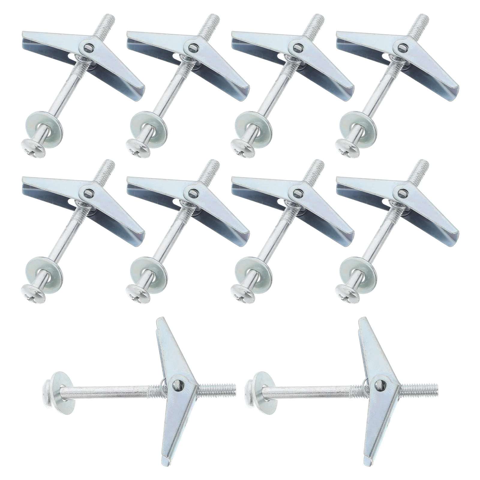 

30Pcs Umbrella Shaped Expansion Plugs Aircraft Screws Hollow Walls Decorations Versatile Use M5 Expansion Screws