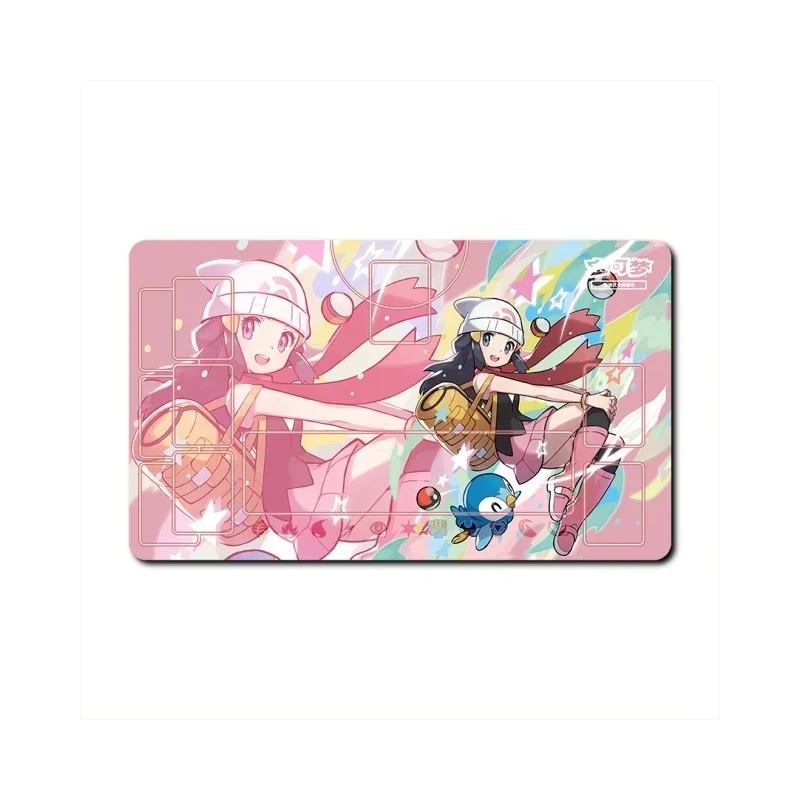 Pokemon Charizard Rosa Skyla Stone Diy Anime Game Character Gift Toy Classic Series Cards Pad Rubber Collection Card Dueling Mat