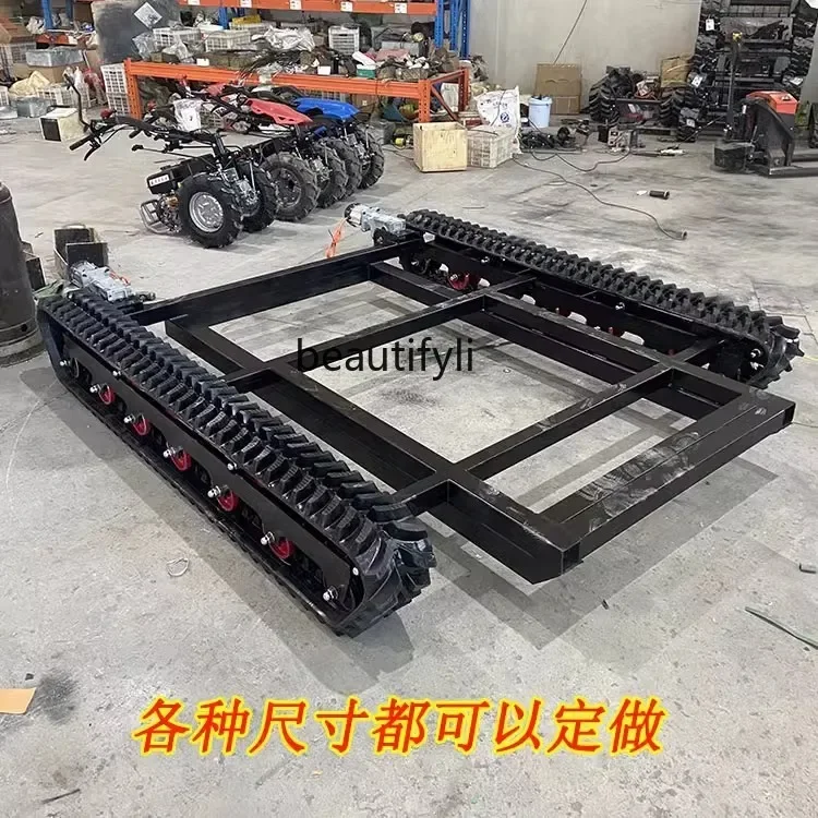 ssL178 23 محرك مزدوج التحكم عن بعد الهيكل الزاحف معالجة الهيكل الزراعة والغابات والبستان نقل جميع التضاريس