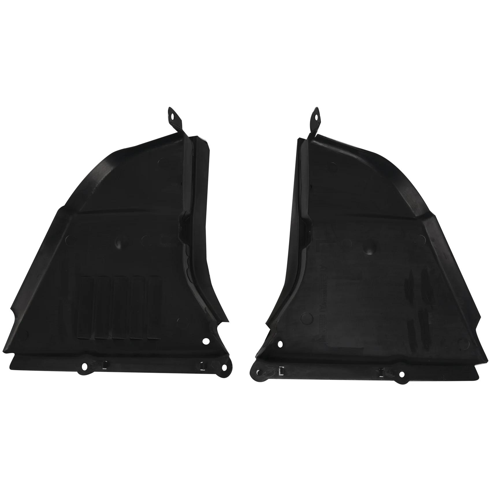 A21F-1Pair Car Plastic Under Left Right Splash-Shield Cover Fit For BMW 525I 530I 545I 530Xi 550I M5 51717033753 51717033754