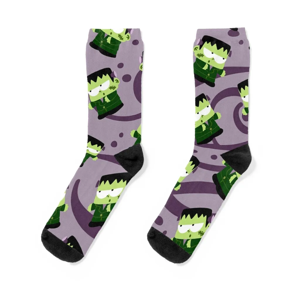 Frankenstein Socks summer New year's snow floral Men Socks Luxury Brand Women's