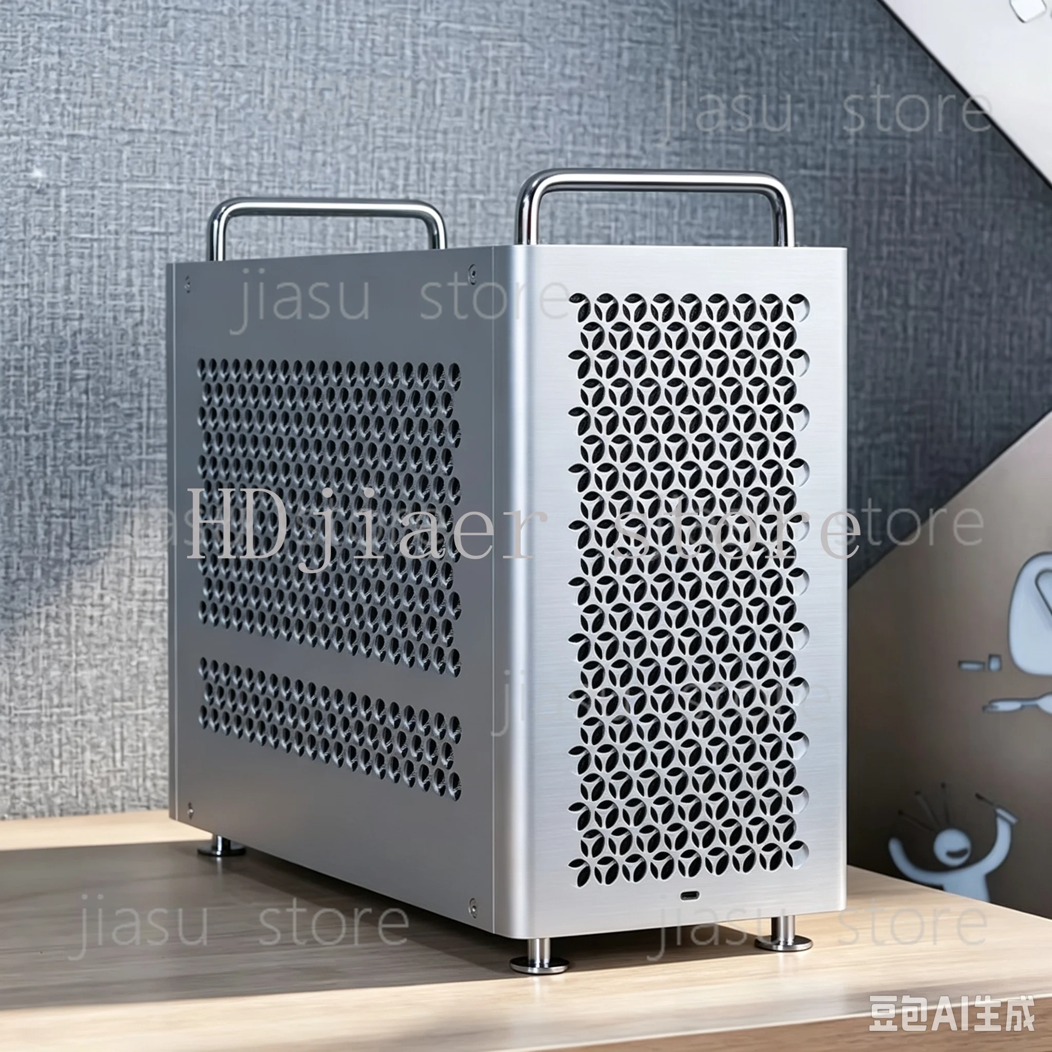 Case Mesh Panel - هيكل كمبيوتر B2Pro MATX مصنوع بالكامل