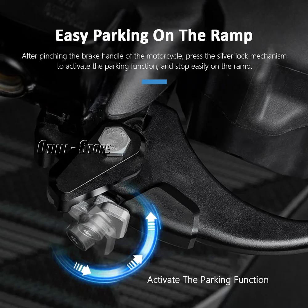 

Motorcycle Brake Lever Parking Lock Catch Brake Switch Holder For YAMAHA XMAX X-MAX 300 XMAX300 2023 2024 2025