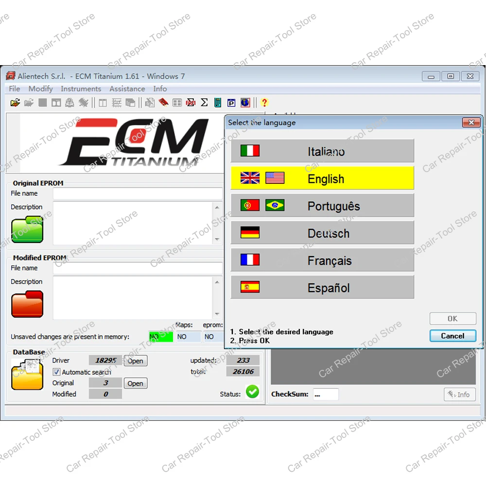 2024 Hot ECM TITANIUM 1.61 With 26000+ Driver ECM 18259+ Drivers for ecu tool For KT-/ AG and K- ESS V2 Send link or Cd or Usb