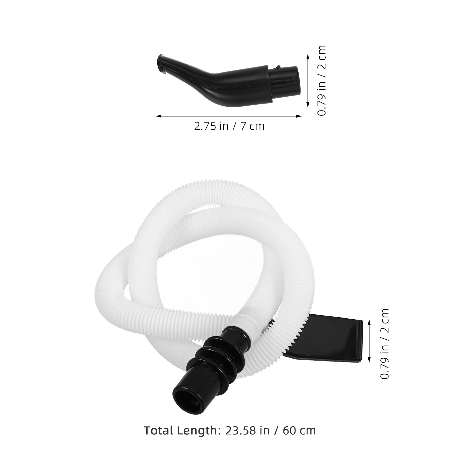 1Set Beginner Friendly Flexible Melodica Tube Mouthpiece Combo for Air Piano Keyboard Elementary Students Musical Instrument