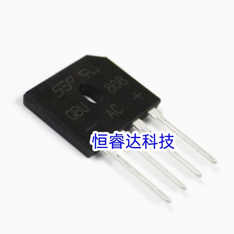 

10pcs/lot GBU808 800V 8A GBU810 8A 1000V power Diode Bridge RectifierIn Stock