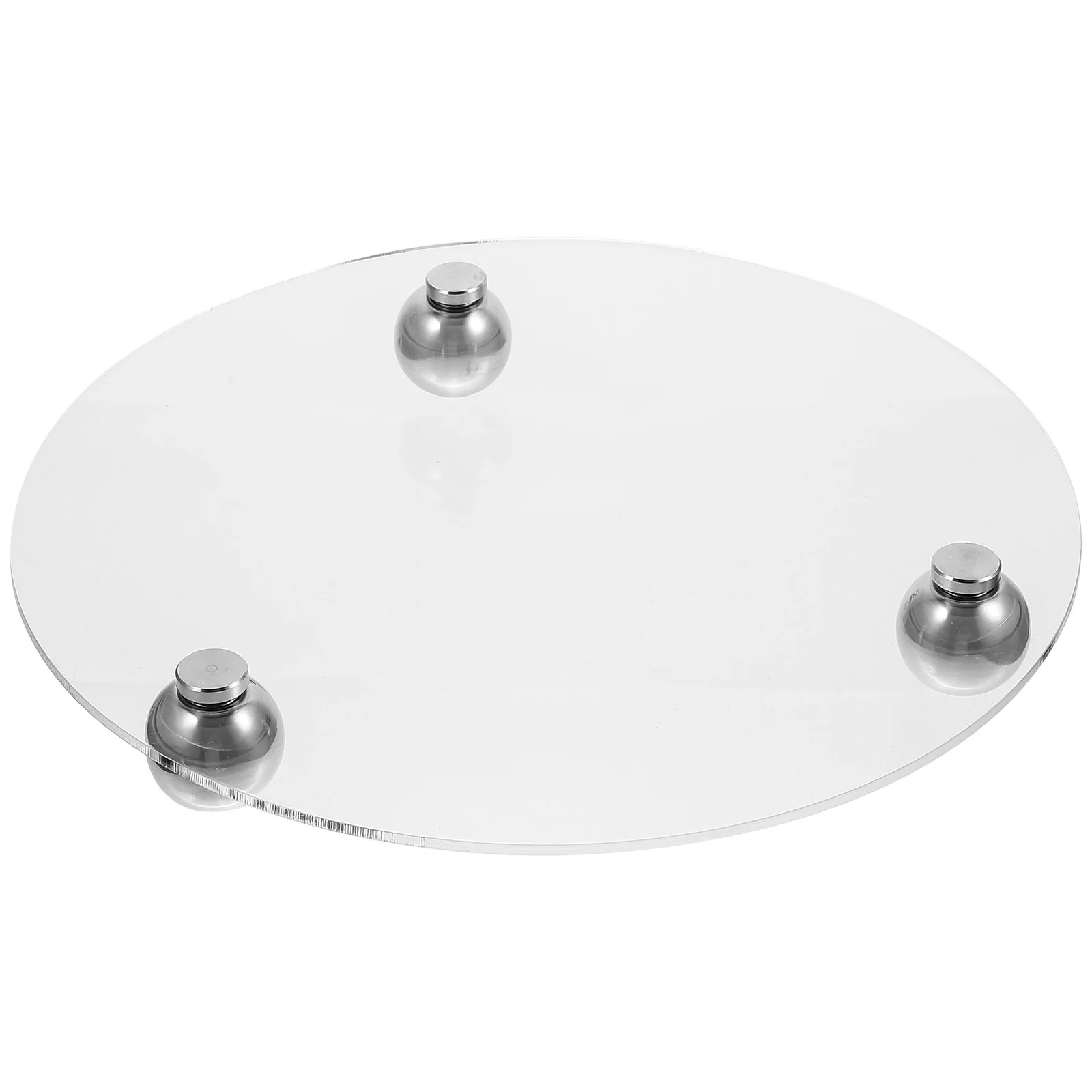 

Acrylic Desktop Clear Organizer Coffee Table Vanity Board Lightweight Jewelry Holder Home Storage Simple Sundries Aromatherapy