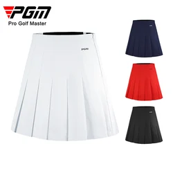 PGM Women Golf Skirts Autumn Women'S Casual Pleated Skirt Athletic Sports Short Skorts Ladies Girl Anti-Exposure QZ071