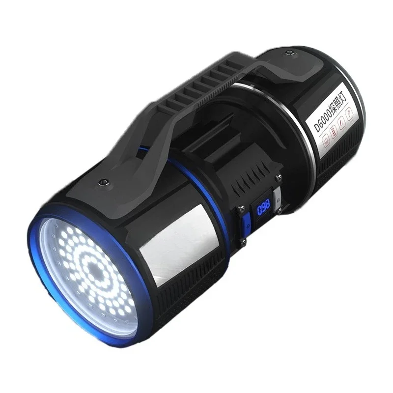 

D6000 searchlight super bright high power charging outdoor remote light portable lstrong