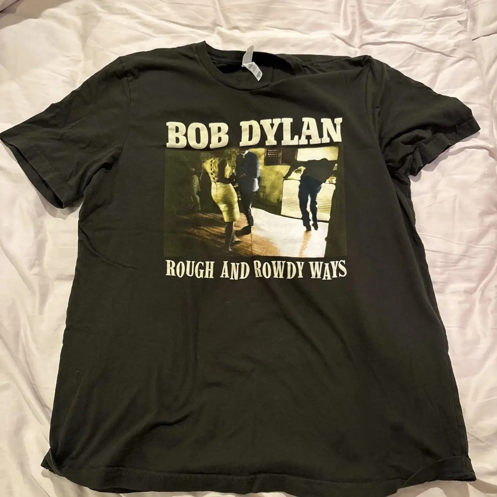 Bob Dylan Rough and Rowdy Ways Tour 2022 XL used jersey vintage Washed homme designer clothes streetwear graphic Casual
