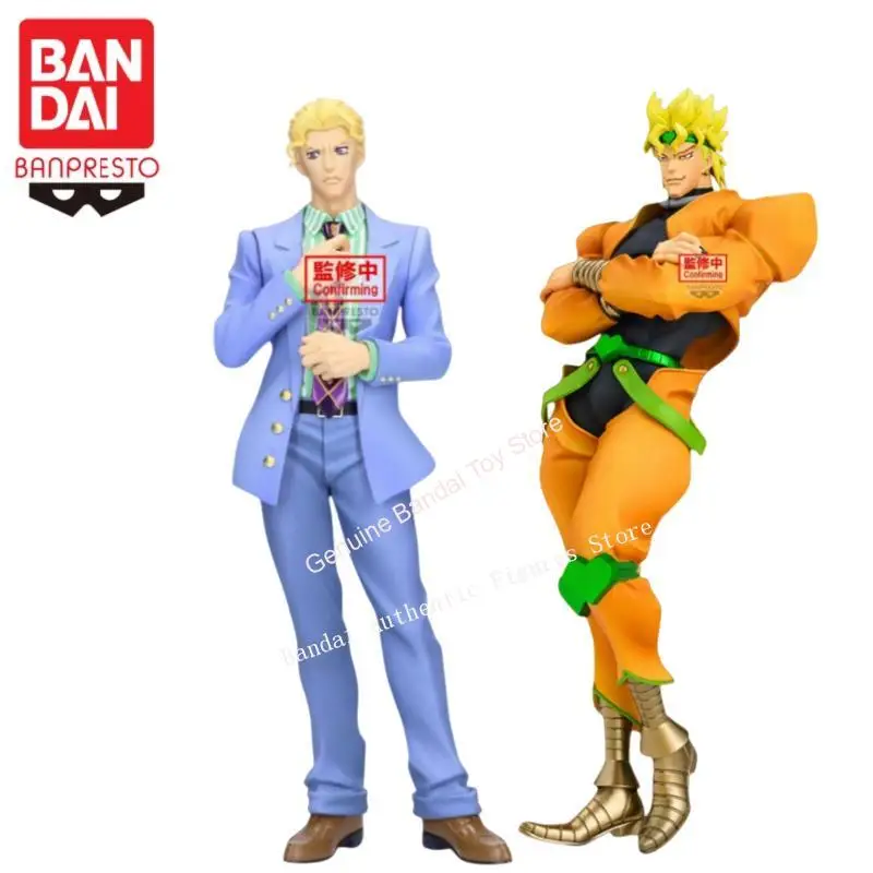 

In Stock 100% Original Bandai Jojo's Bizarre Adventure Stone Ocean Kira Yoshikage Dio Brando Figure Model Statue Collection Toys
