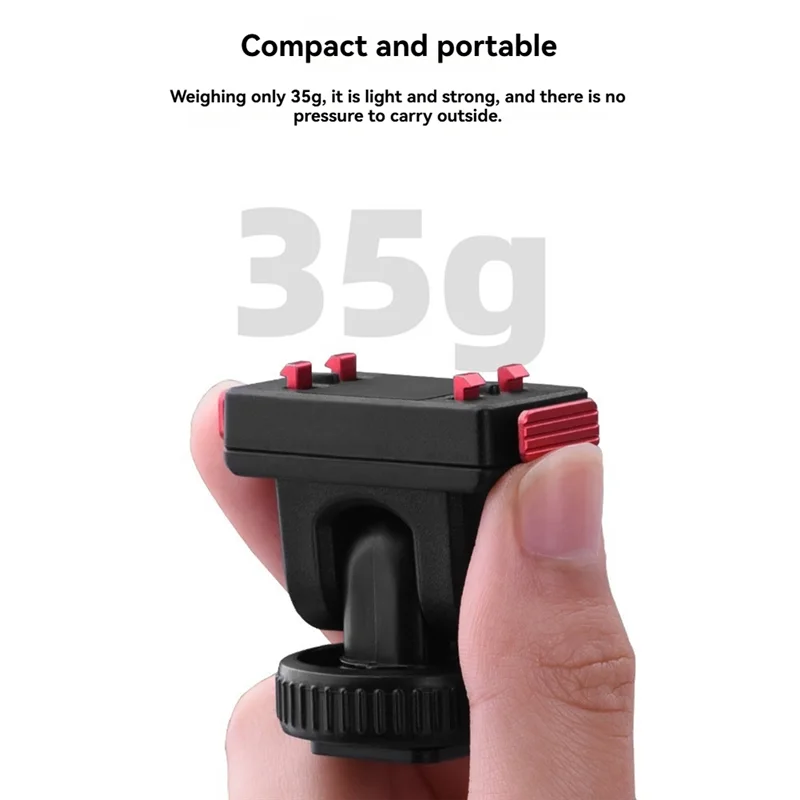 A41Z-Magnetic Adapter Mount For Insta360 Ace Pro 2 Foldable Quick Release Mount Base For Insta 360 Tripod Adapter Mount