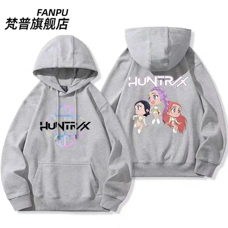 

KPop Demon Hunters Mira Cosplay Crop Tops Sweatshirt Long Sleeve Girls Fashion Hoodie 2025 New Women Men Pullover