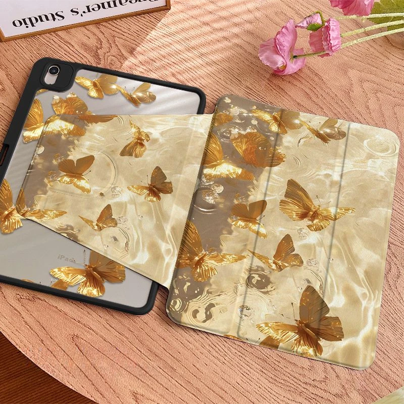 

Чехол для Ipad 2025 IPad Air 11 13 M3 A16 11-го поколения Ipad Air 5 4 10,9 Чехлы с вращающимся крышкой для Pro 11 12,9 2024 Mini 6