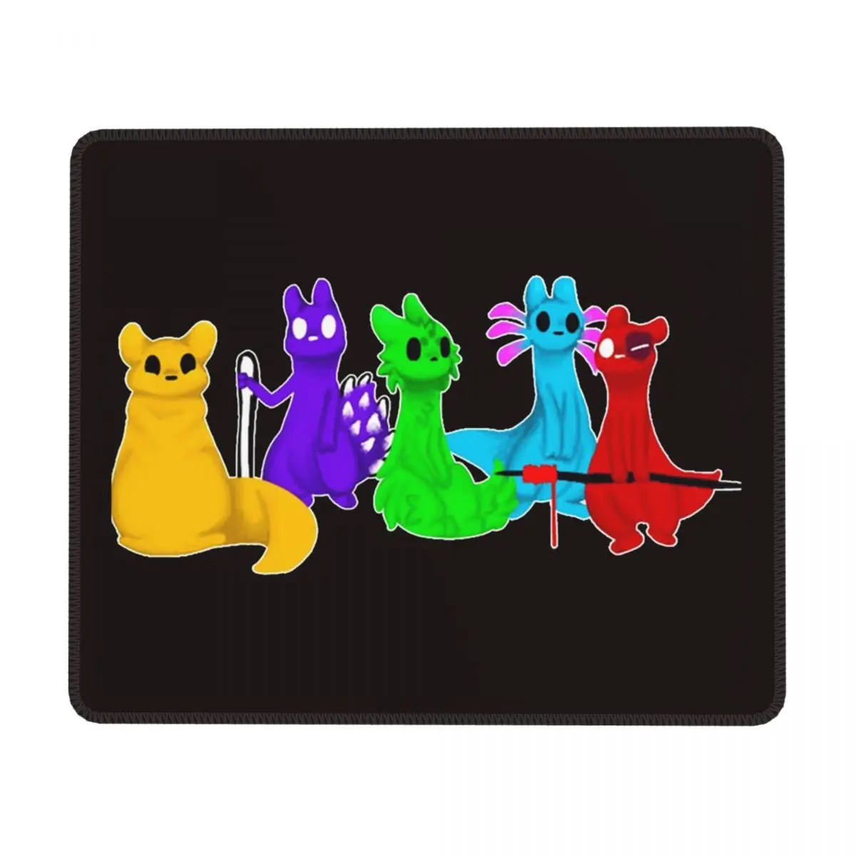 Rain World Slugcats Pattern Game Mouse Pad Computer Keyboard Mouse Mat Gaming Laptop Desk Mat Office Table Mats