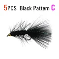 5PCS Black C