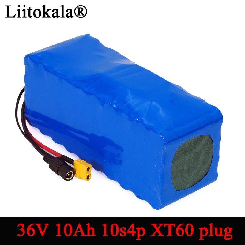 

LiitoKala 36V 10000mAh 500W High Capacity 18650 Lithium Battery pack Balance car Motorcycle Electric Car Bicycle Scooter