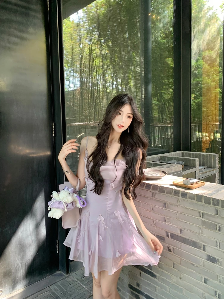 

Платье-русалка ручной работы J Studio Midsummer Night's Dr с цветочным декором и воротником-стойкой для женщин, летнее, приталенное