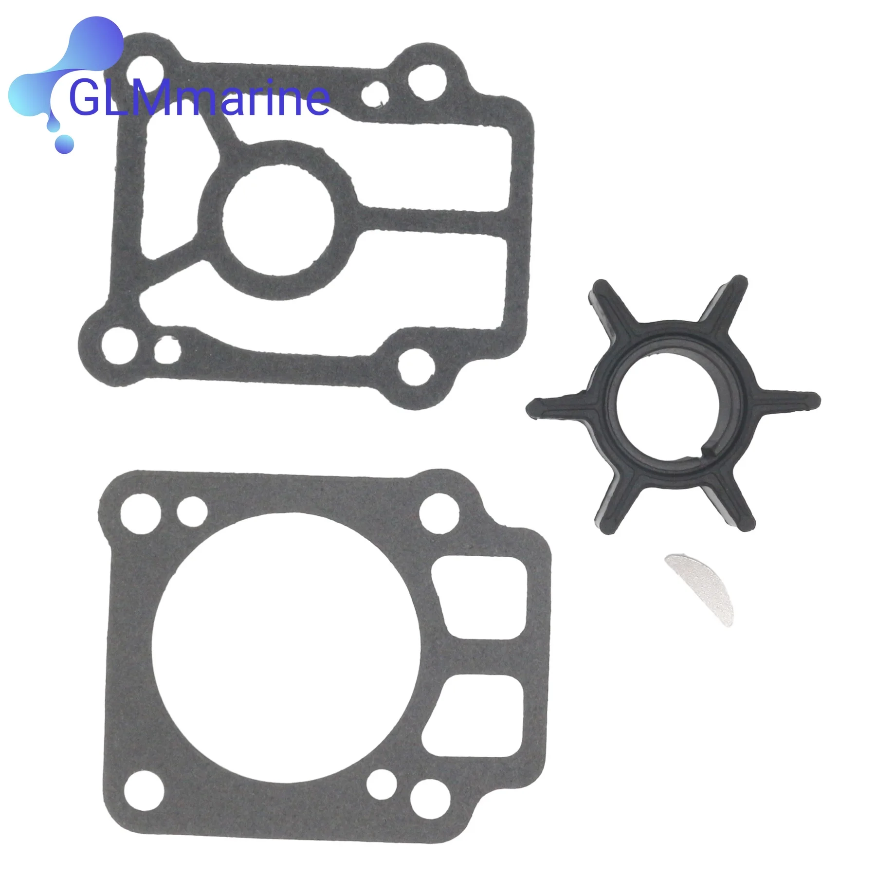 Kit de impulsor de bomba de água 345-65021-0 para motor de popa Nissan Tohatsu Mercury 2 tempos 25 30 35 40 HP 345650210M 47-161541
