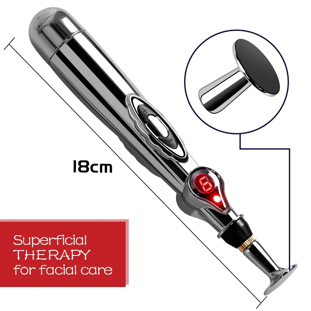 Electronic Point Therapy Heal Pen Acupuncture Pen Electric Meridian Energy Pen Massage Pen Acupuncture Acup Relief Pain Tool Pen