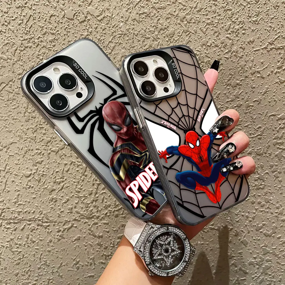 Marvel Hero Spider-man Cover Phone Case For OPPO REALME 13 12 11 10 9 9I 8 8IC65 C63 C53 C35 C33 C31 C21Y 5G Hard Case Funda