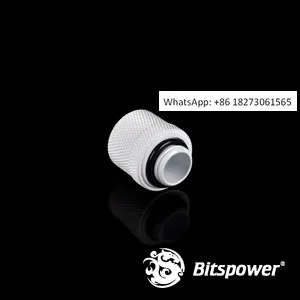 

Соединитель Bitspower Deluxe White G1/4 и 3/8 дюйма, резьбовой, для тонких трубок, V2