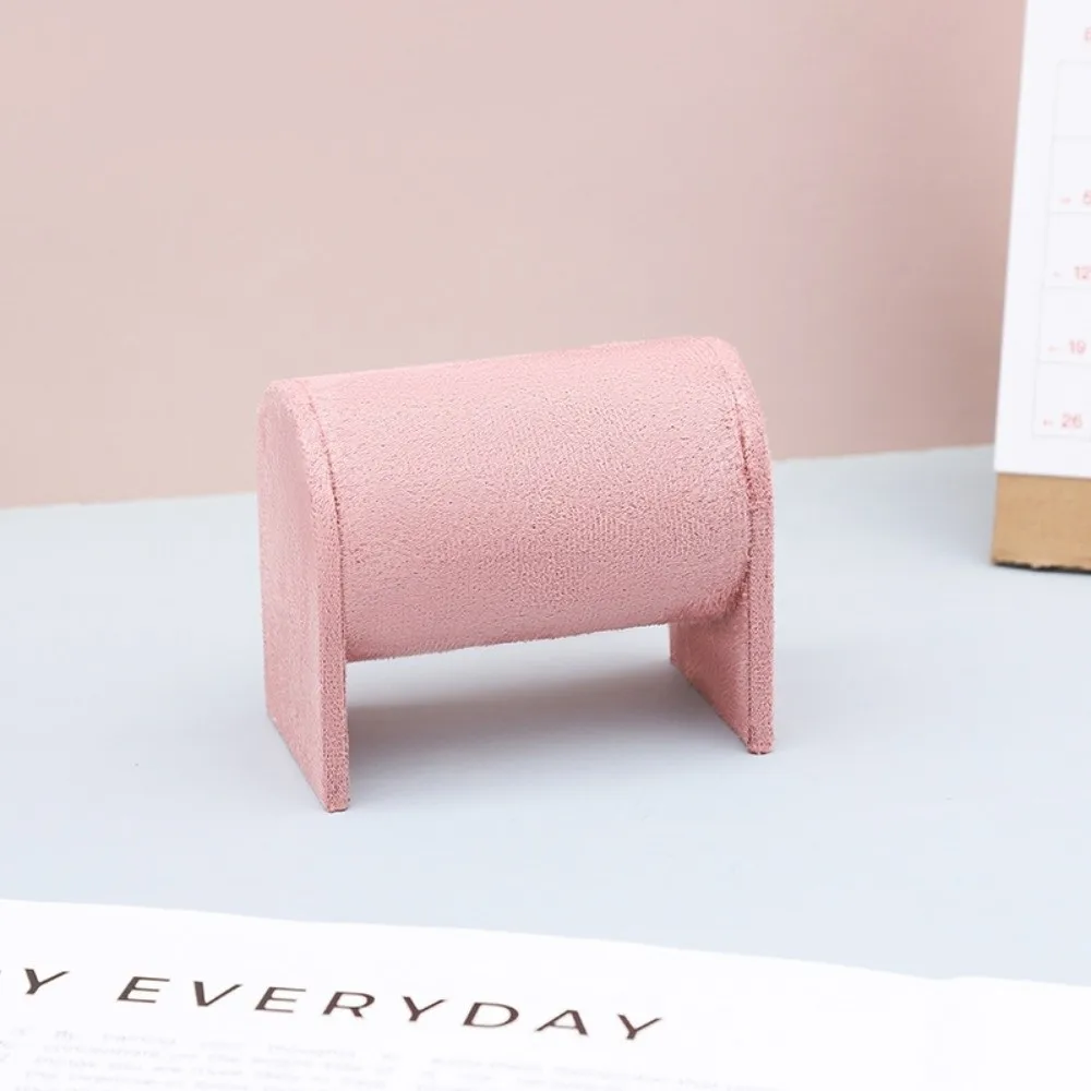 Velvet Pillow Jewelry Display Stand Solid Color Lightweight Watch Bracelet Display Stand Multipurpose Convenient