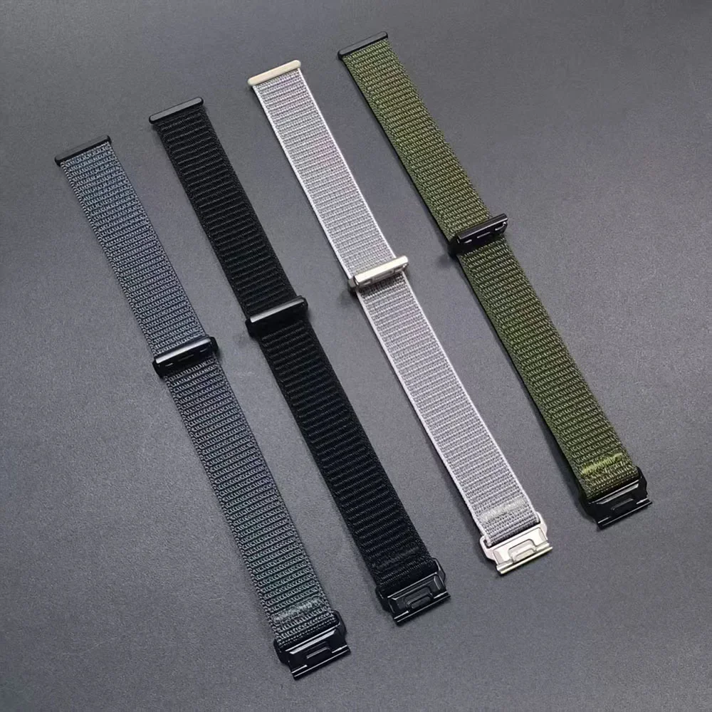 26mm 22mm QuickFit Nylon-Uhrenarmband für Garmin Fenix 8 8Pro 7 7X 6 6X 5X/Forerunner 970 965/Enduro 3/Instinct 3 2X Sportarmband – Detail 4