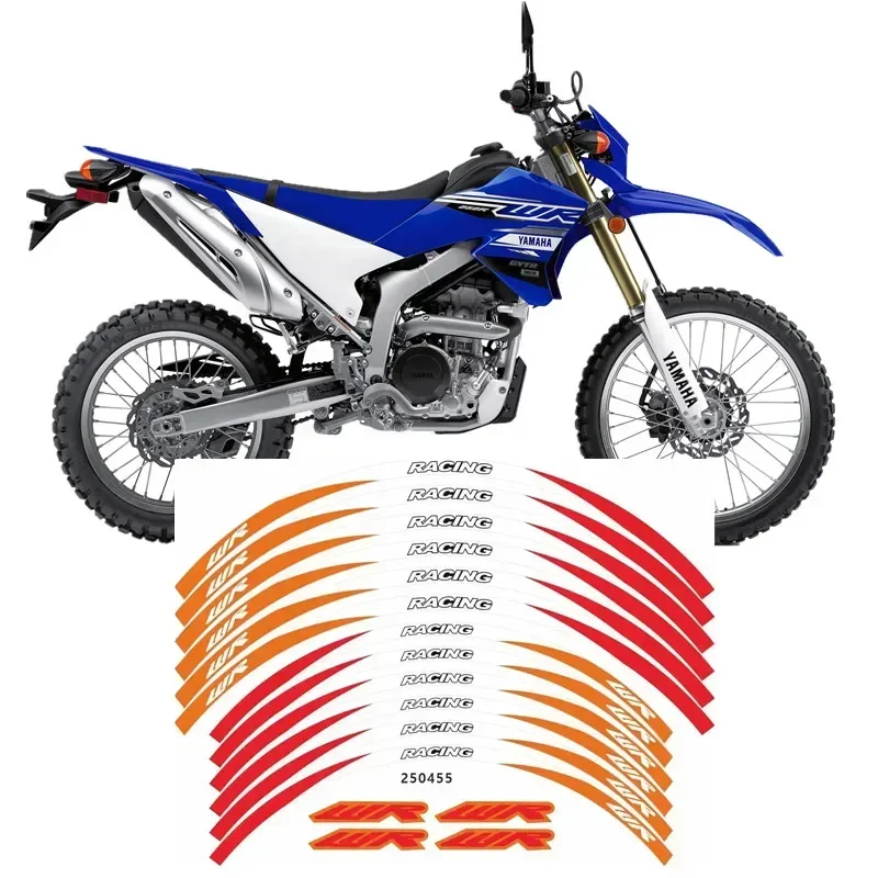 

Запчасти для мотоциклов YAMAHA WR250R WR250F WR450F контурное колесо декоративная наклейка-19